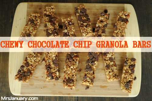 Chewy Granola Bars