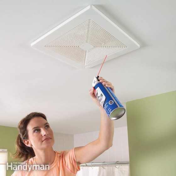 Clean Bathroom Exchaust Fan