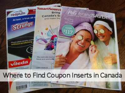 Coupon Inserts in Canada