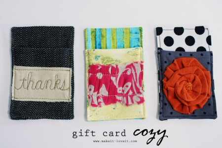 Gift Card Cozy