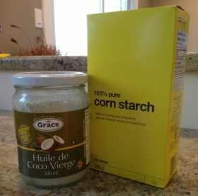 Cornstarch for diaper store rash