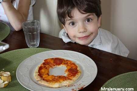 Homemade Pizza Kids