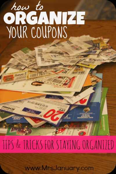 How To Organize Coupons So You Can Find And Use Them When You Want