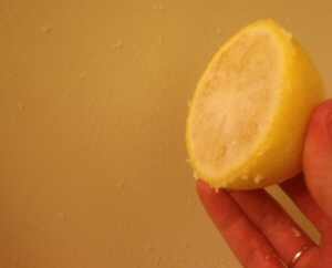 Lemon for Cleaning
