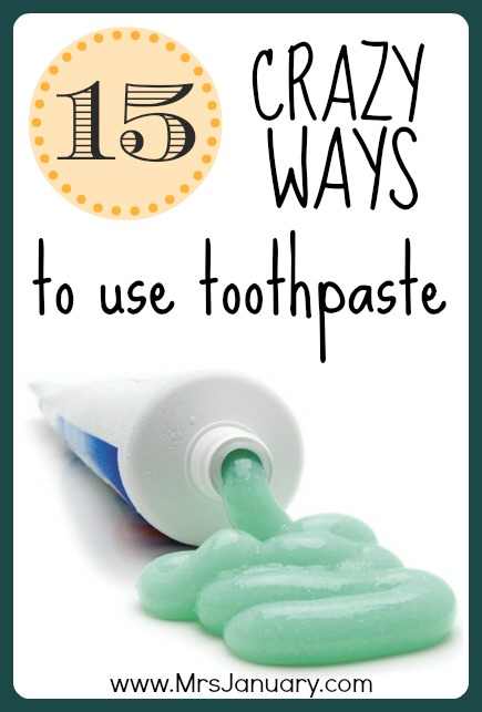 Uses for Toothpaste