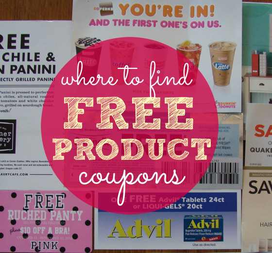 Where to Find Free Coupons