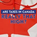Taxes in Canada have been reported as increasing faster than other expenditures, but tax rates may actually be decreasing.
