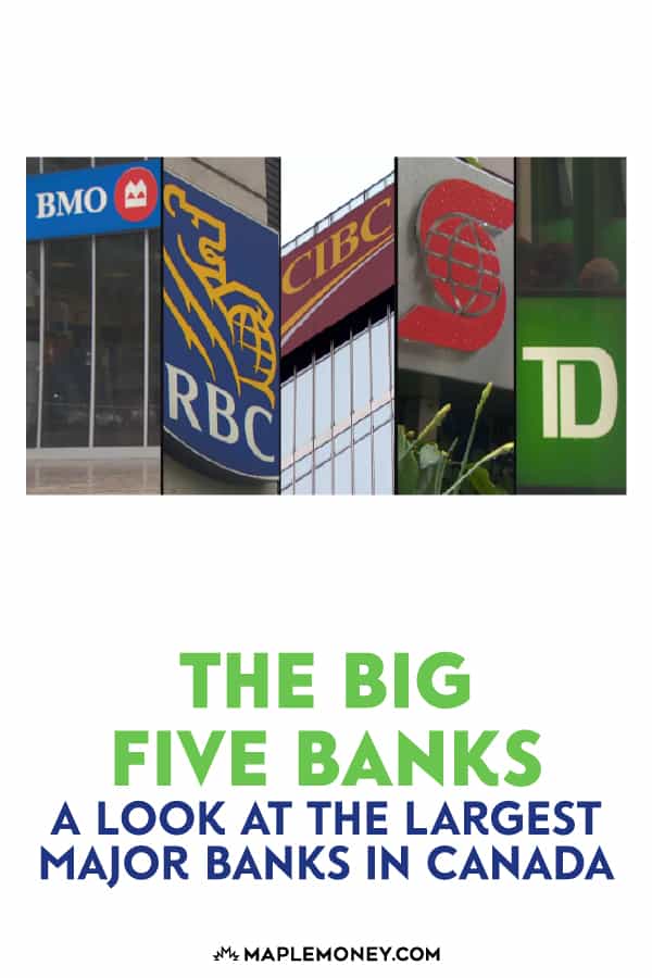 The Big Five Banks A Look at the Largest Major Banks in Canada