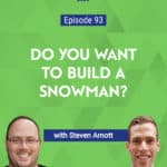 Steve Arnott, author of The Snowman’s Guide to Financial Independence joined me to talk about how much a person’s investment strategy must change as they age.