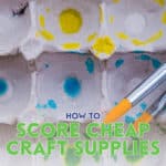 Check out these tips on how to save money from craft supplies, find the best deals and make your supplies last longer for more fun for the kids!