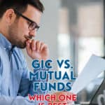 GICs and mutual funds are not the only options for investment dollars. Index funds and ETFs offer the same diversification benefits without the high fees.