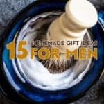 Men can be some of the most difficult people to buy gifts for. Make your life easier by putting together some homemade gifts for them!