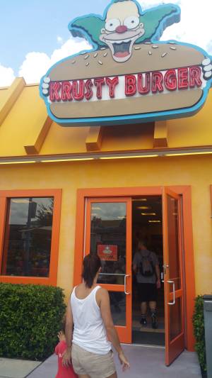 Krusty Burger, in Springfield at Universal Studios Florida