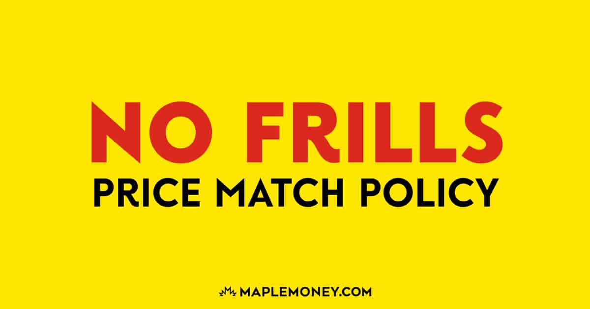 No Frills Canada – Price Match Policy