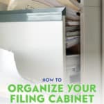 Start decluttering your home by organizing your paperwork. Get rid of as much as you can. Shred or throw out what you don't need.