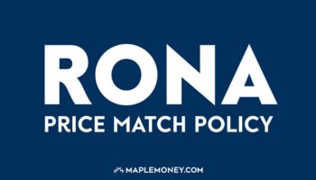 Rona Canada – Price Match Policy