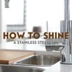 Here's a tip on how to make your sink shine without much effort and without having to use special cleaners! You're welcome!