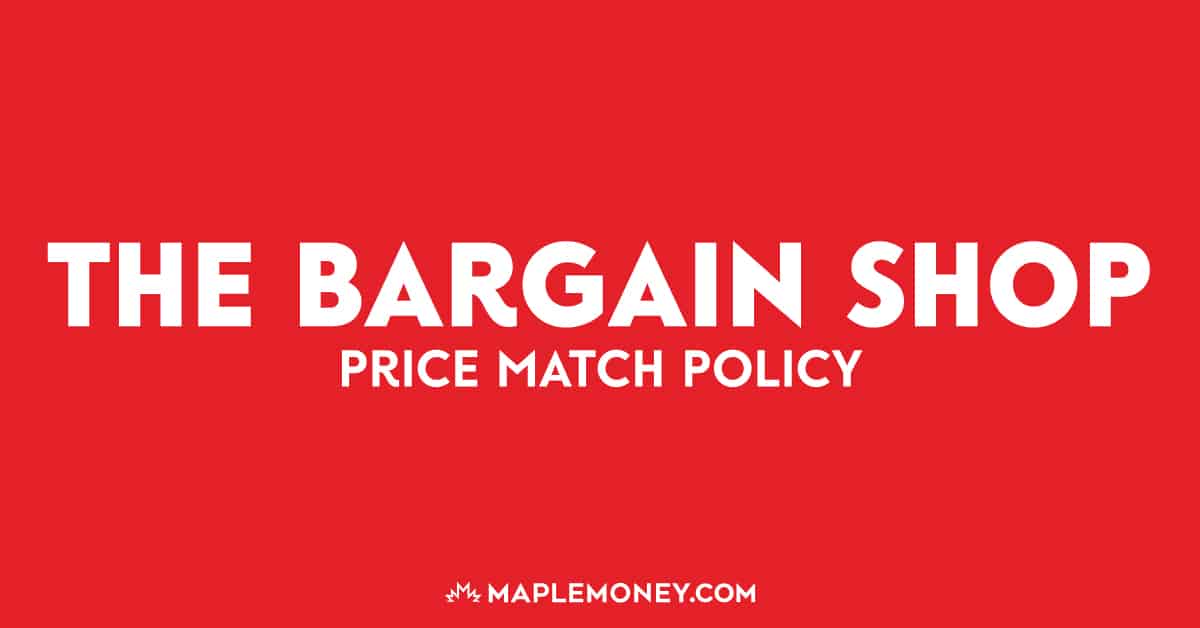 The Bargain Shop – Price Match Policy