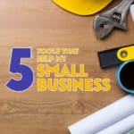 When you're running a small business, you need all the help you can get. As I run my small business, here the five things that help me the most.