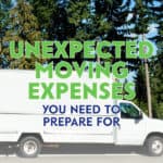 We moved over this last weekend and ran across a couple of unexpected moving expenses, including the cost of our rental truck, ferry and insurance.
