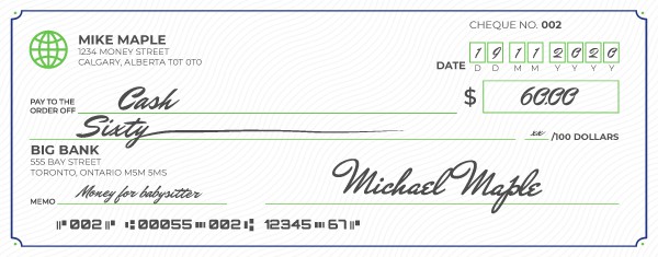 How to Write a Cheque - MapleMoney (2023)